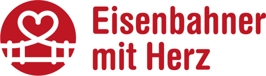 Engagement - Logo Eisenbahner mit Herz